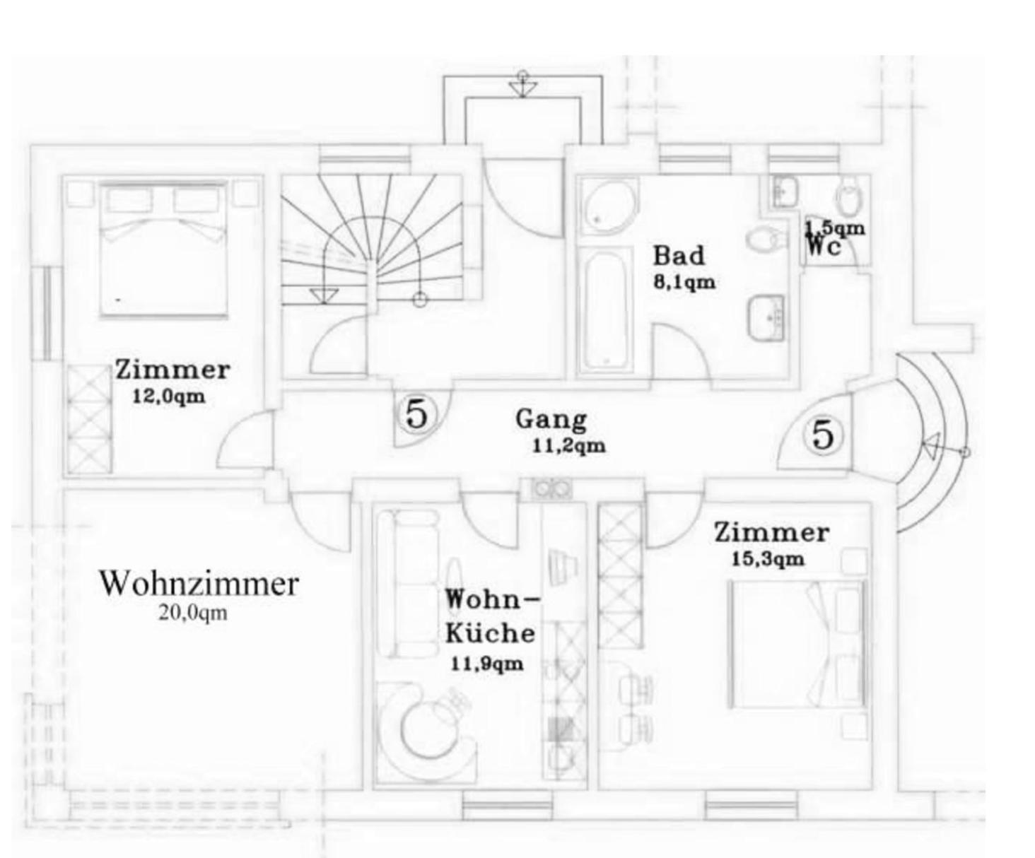 Appartementhaus Tratter Lagundo Kültér fotó
